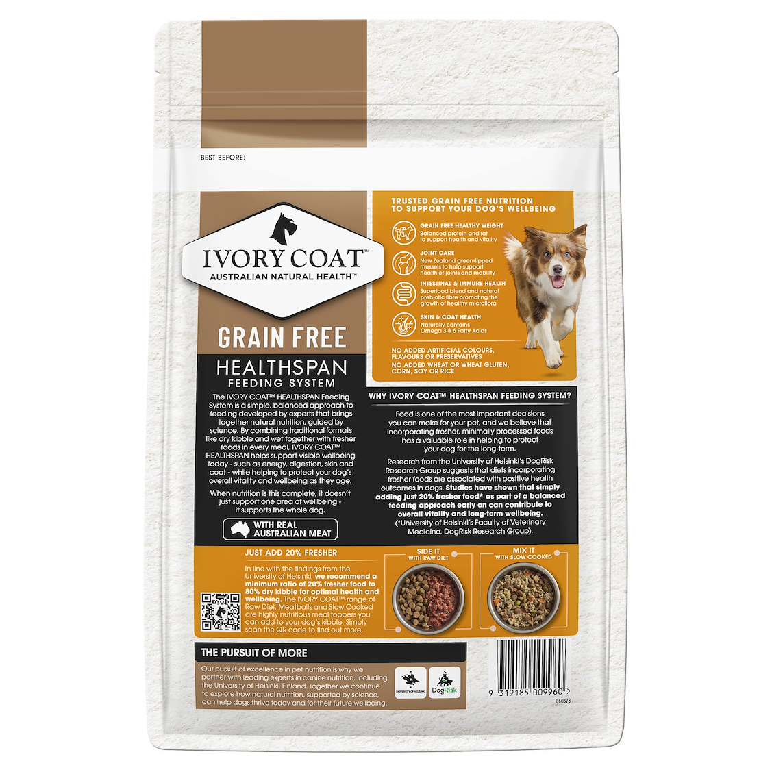 Ivory Coat™ Grain Free Adult & Senior Healthy Weight Chicken Dog Dry Food
