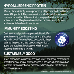 Billy & Margot™ Insect Single Protein + Superfoods Dry Dog Food