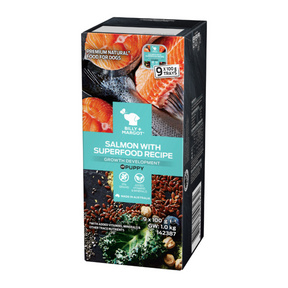 Billy + Margot Puppy Wet Dog Food Salmon with Superfood