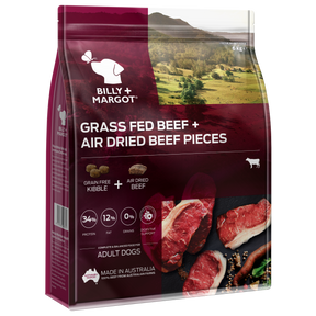 Billy + Margot Adult Beef + Air Dried Beef Pieces