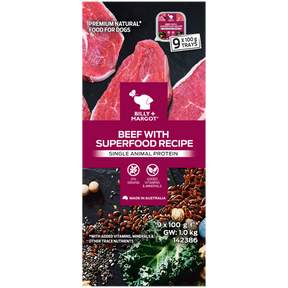Billy + Margot Adult Beef with Superfoods Recipe Wet Food