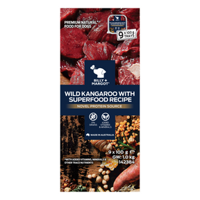 Billy + Margot Adult Wet Dog Food Kangaroo with Superfood