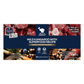 Billy + Margot Adult Wet Dog Food Kangaroo with Superfood