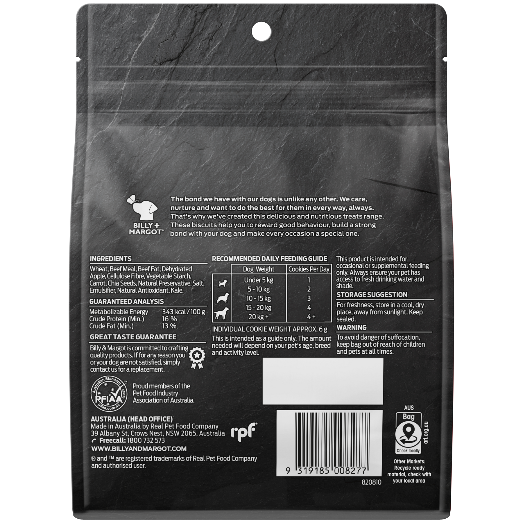 Billy + Margot Oven Baked Biscuits with Apple