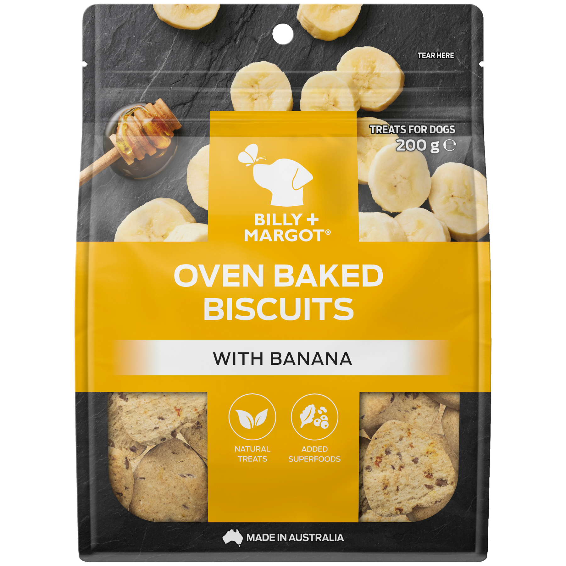 Billy + Margot Oven Baked Biscuits with Banana