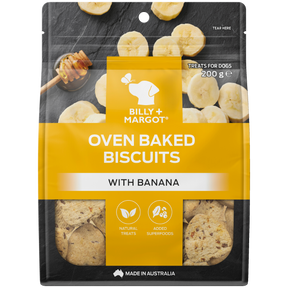 Billy + Margot Oven Baked Biscuits with Banana
