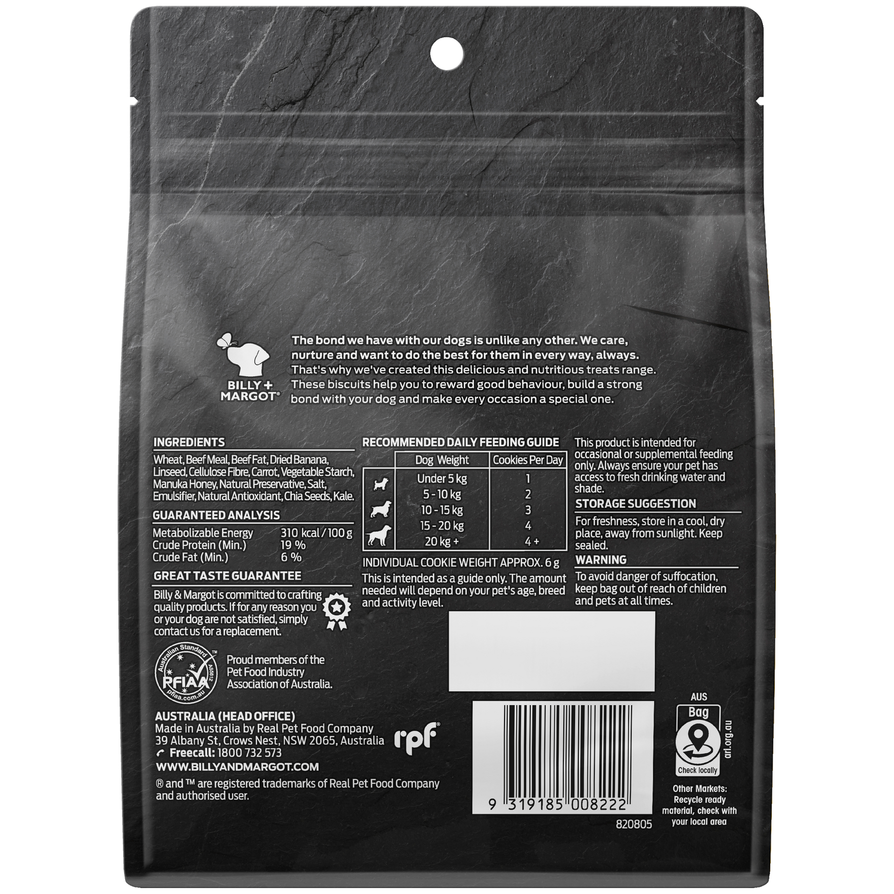 Billy + Margot Oven Baked Biscuits with Banana