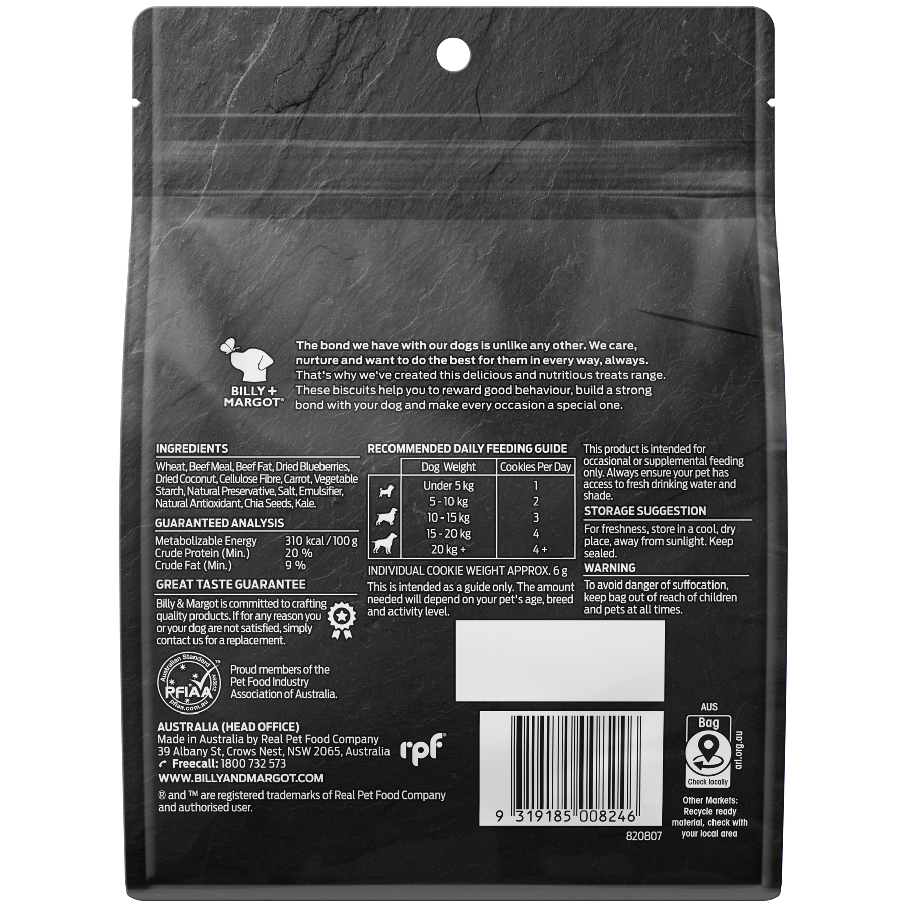 Billy + Margot Oven Baked Biscuits with Blueberry