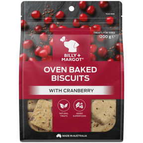 Billy + Margot Oven Baked Biscuits with Cranberry