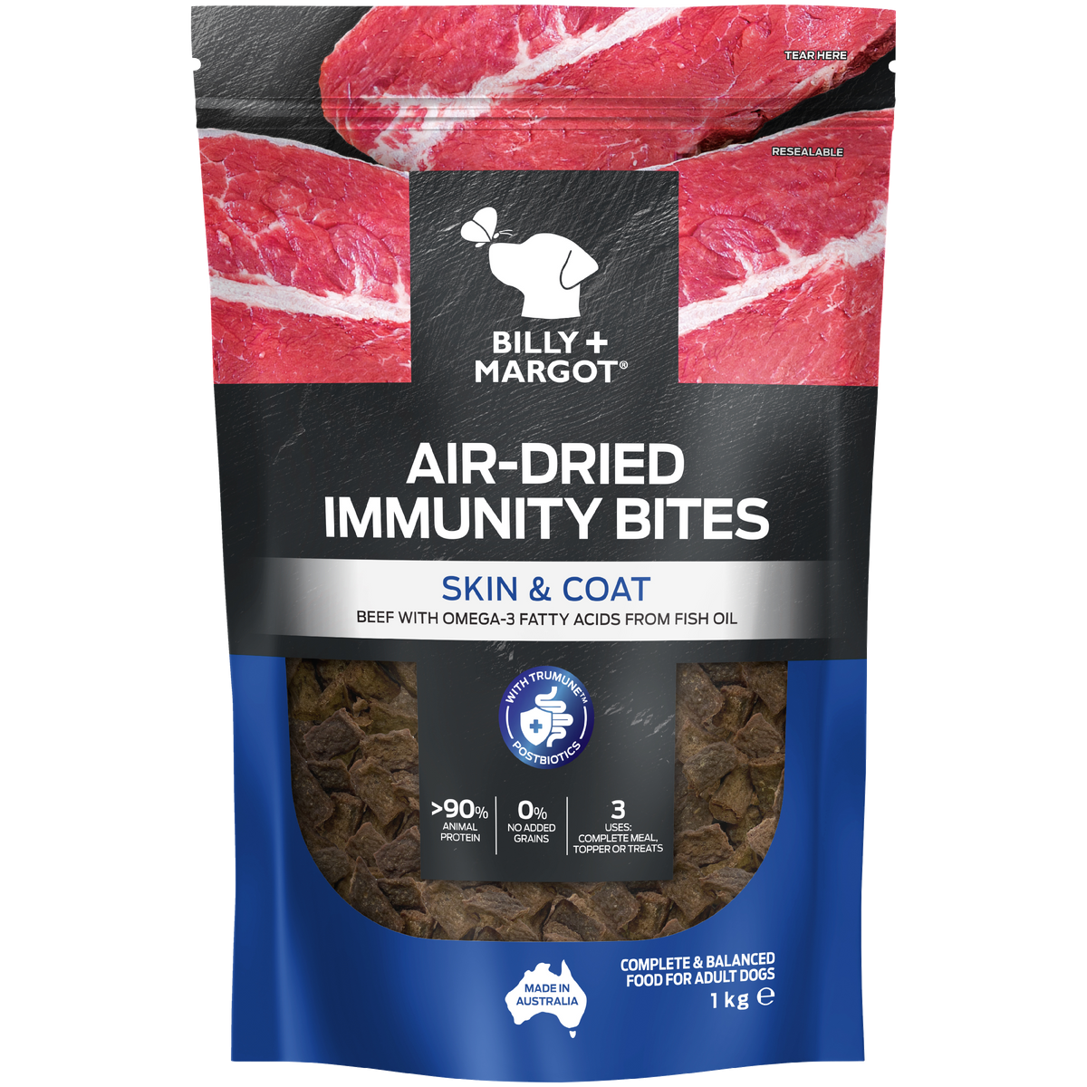 Billy + Margot™ Adult Dog Air Dried Immunity Bites Skin & Coat