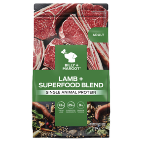 Billy + Margot™ Adult Dog Lamb + Superfood Blend Dry Food
