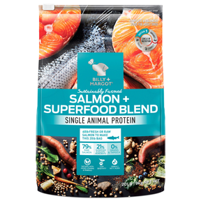 Billy + Margot™ Adult Dog Salmon + Superfoods Recipe Dry Food