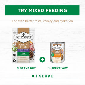 Grain Free Adult Large Breed Dry Dog Food Lamb