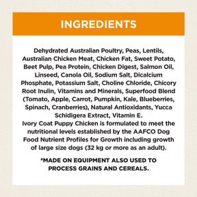 Grain Free Puppy All Breeds Dry Dog Food Chicken