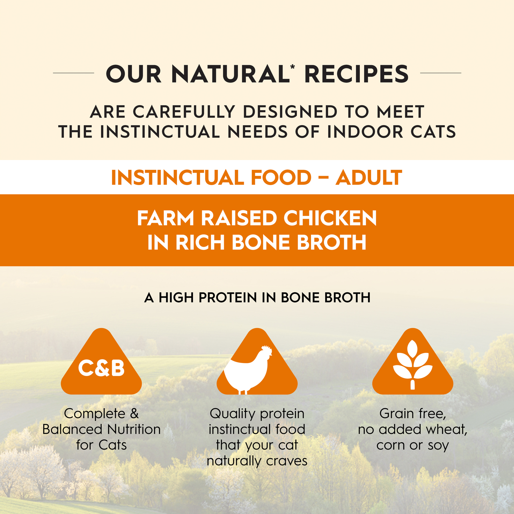 Trilogy™ Adult Cat Farm Raised Chicken in Bone Broth Wet Food