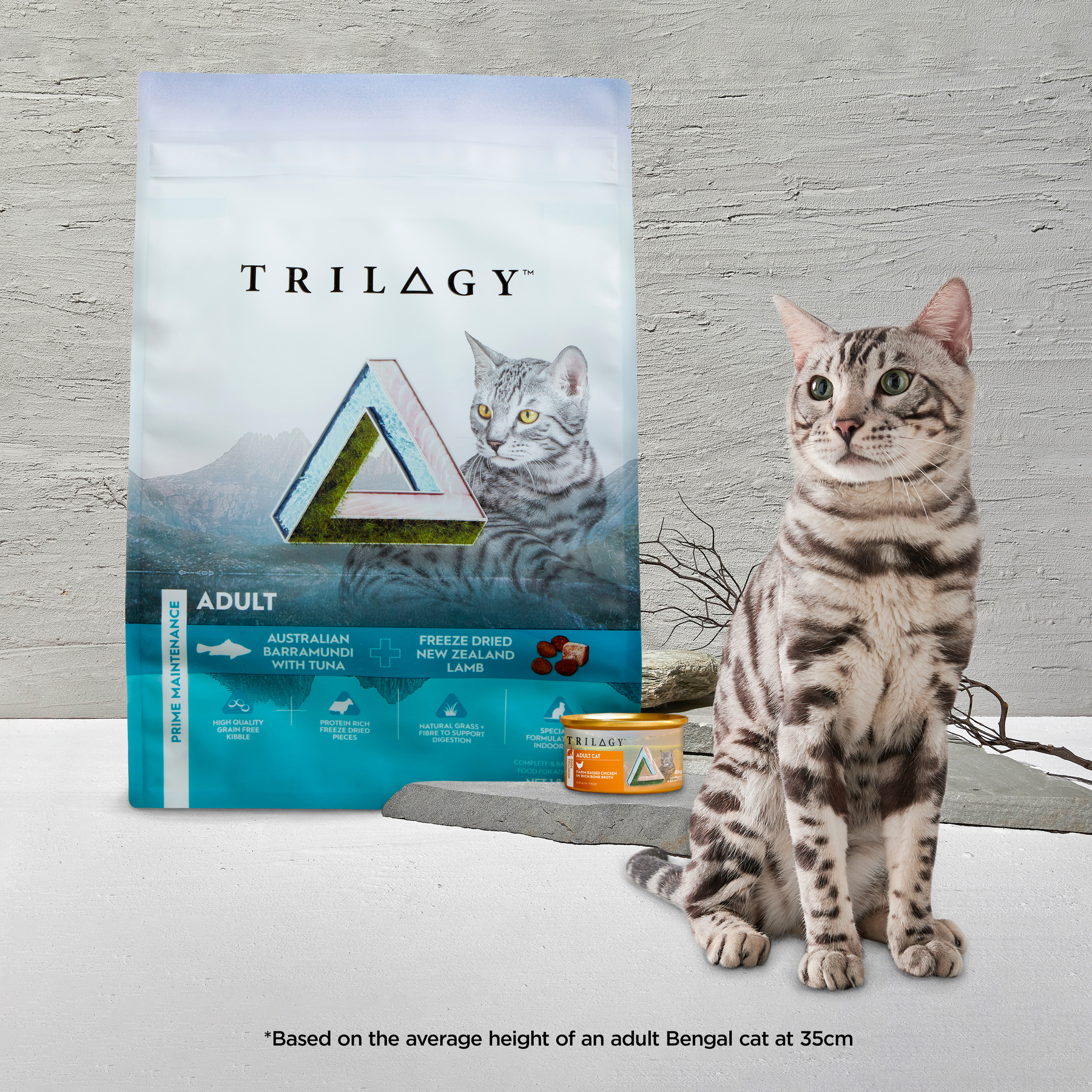 Trilogy™ Adult Cat Farm Raised Chicken in Bone Broth Wet Food