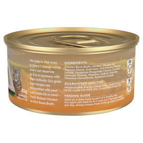 Trilogy™ Adult Cat Farm Raised Chicken in Bone Broth Wet Food