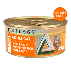 Trilogy™ Adult Cat Farm Raised Chicken in Bone Broth Wet Food