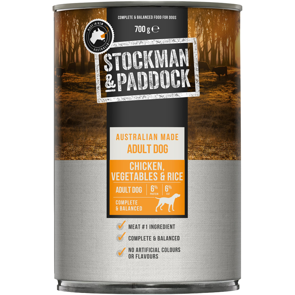 Stockman & Paddock™ Adult Dog Chicken with Vegetables Wet Food
