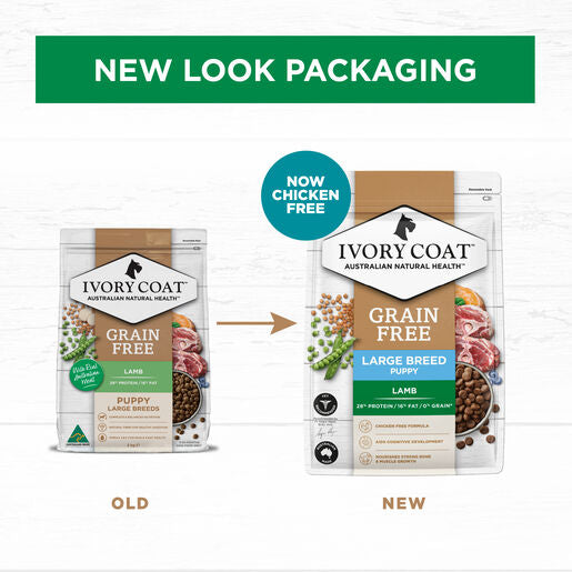 Grain Free Puppy Large Breed Dry Dog Food Lamb