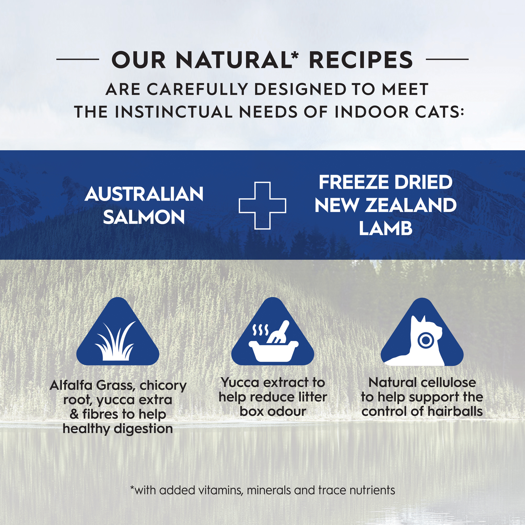 Trilogy™ Adult Cat Australian Salmon & Freeze Dried Lamb Dry Food