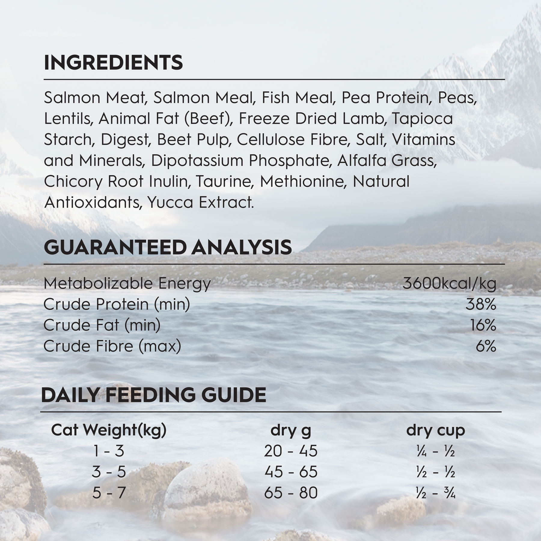 Trilogy™ Adult Cat Australian Salmon & Freeze Dried Lamb Dry Food