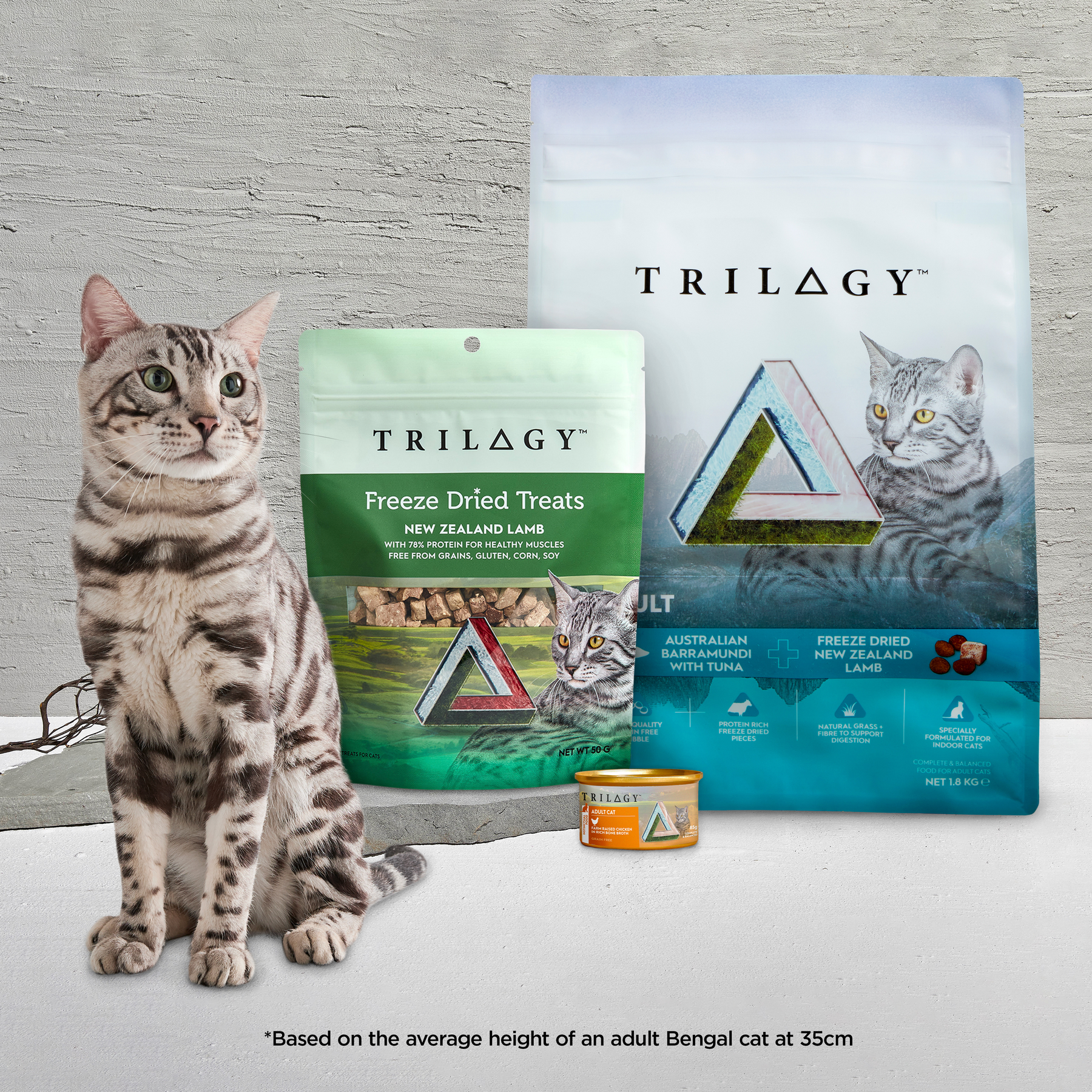 Trilogy™ Adult Cat Wild Caught Mackerel in Bone Broth Wet Food
