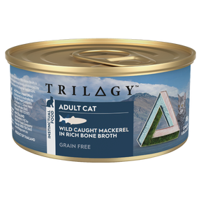 Trilogy™ Adult Cat Wild Caught Mackerel in Bone Broth Wet Food