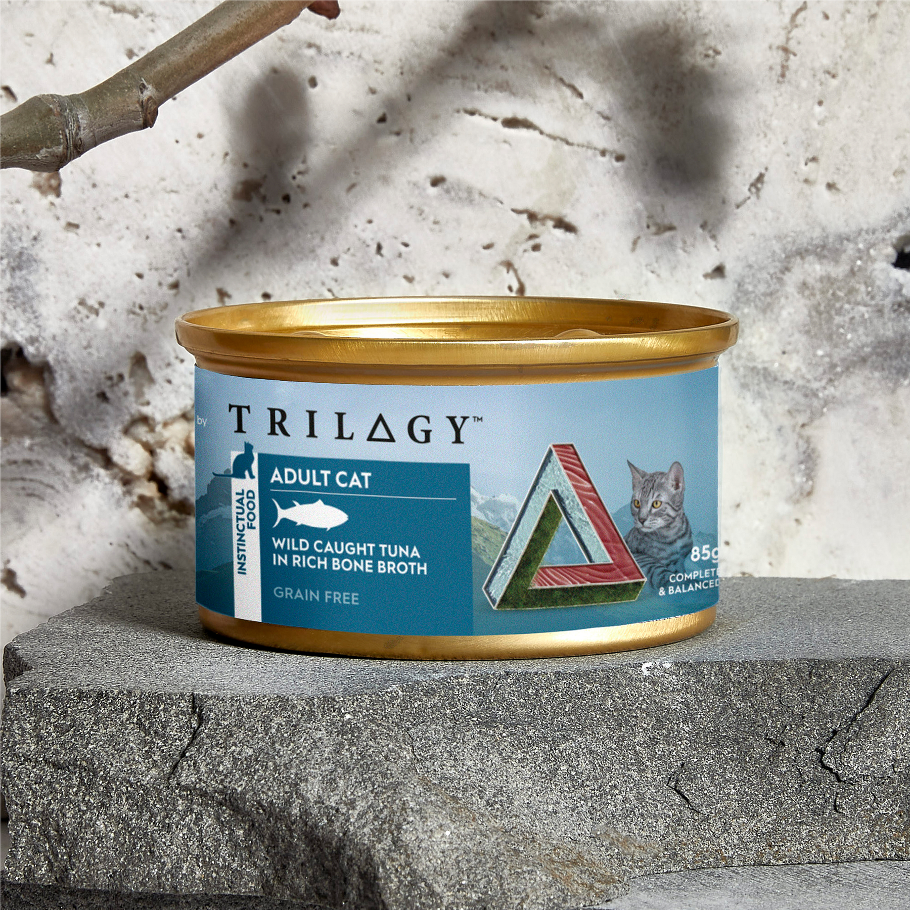 Trilogy™ Adult Cat Wild Caught Tuna in Bone Broth Wet Food