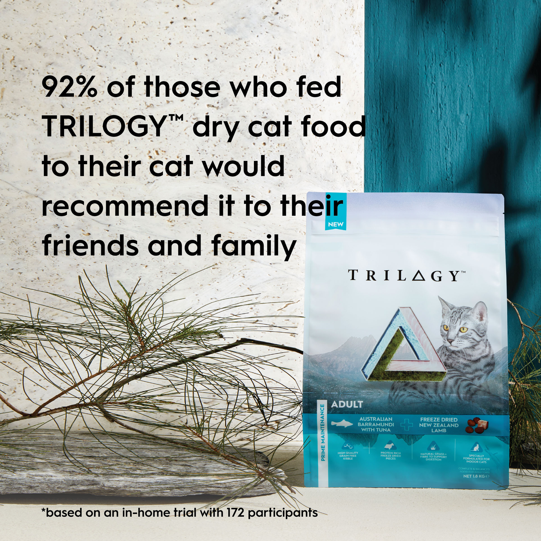 Trilogy™ Kitten Australian Barramundi with Tuna & Freeze Dried Lamb Dry Food
