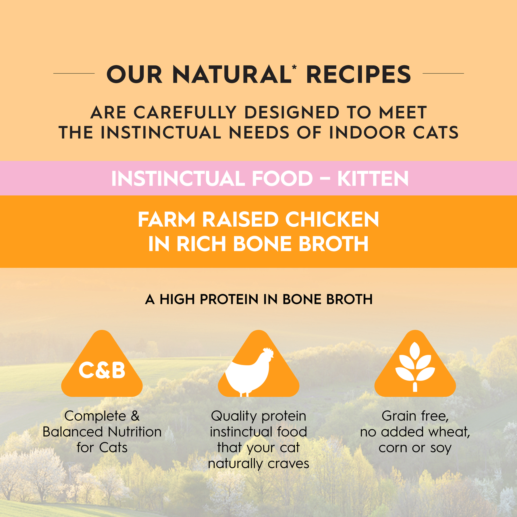 Trilogy™ Kitten Farm Raised Chicken in Bone Broth Wet Food