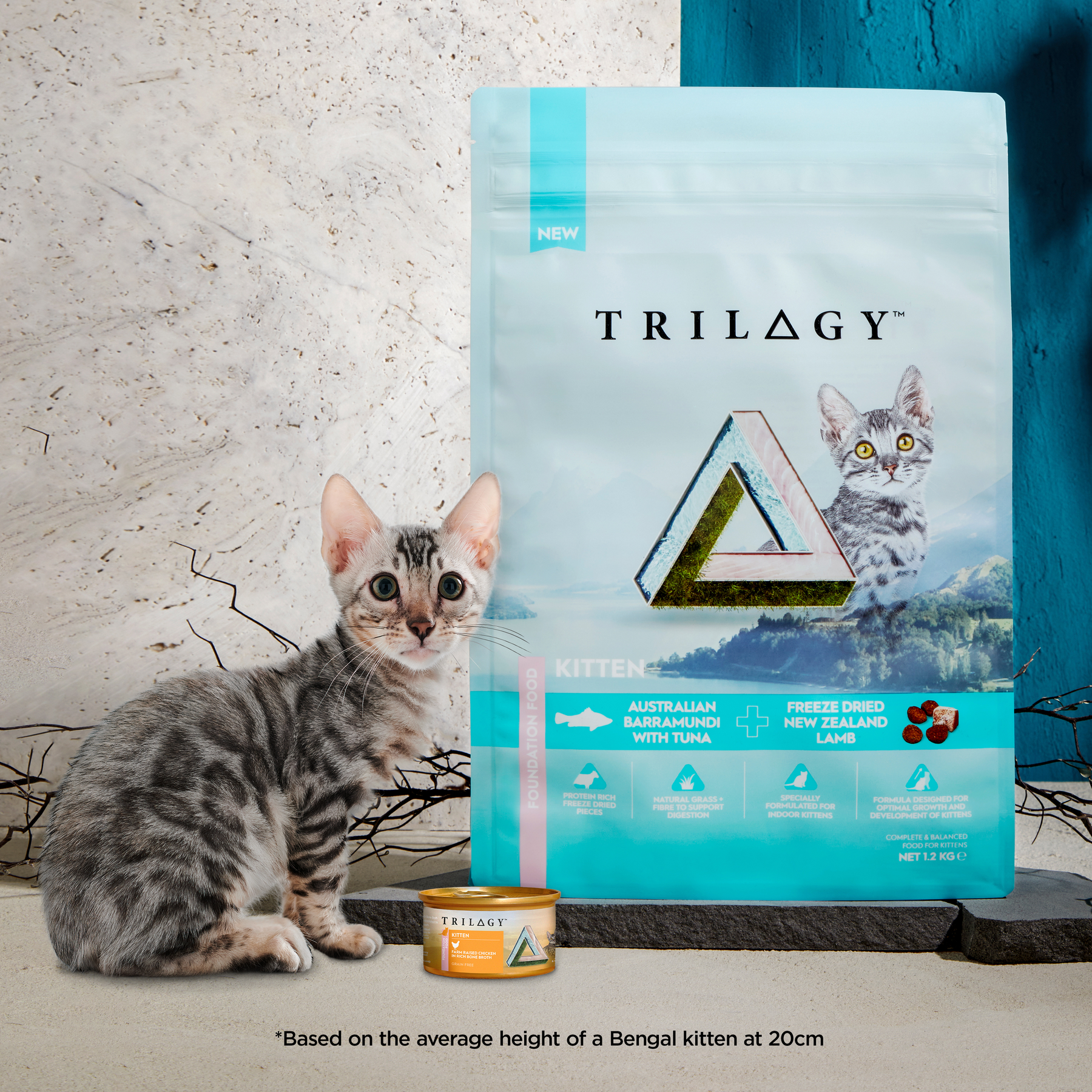 Trilogy™ Kitten Farm Raised Chicken in Bone Broth Wet Food