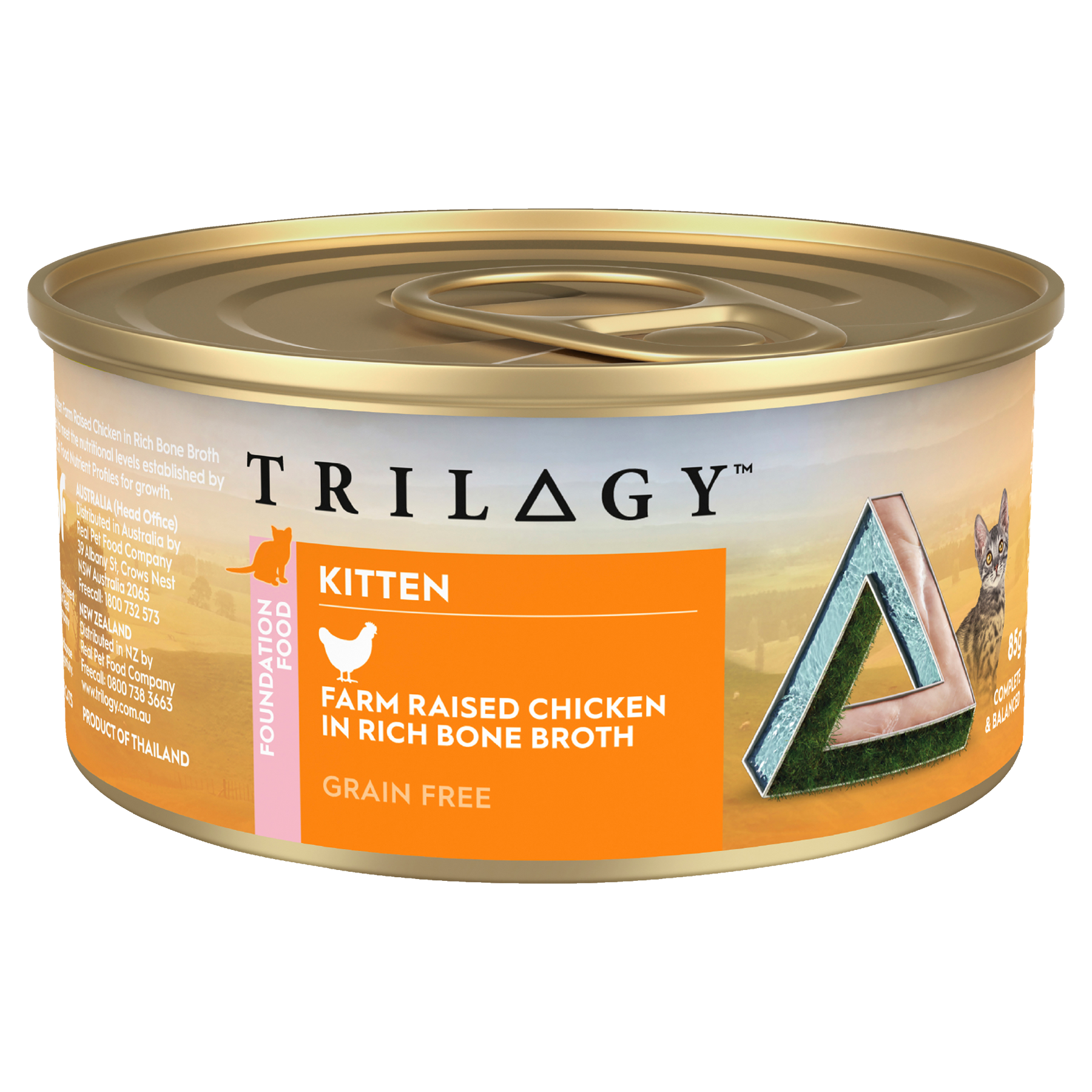 Trilogy™ Kitten Farm Raised Chicken in Bone Broth Wet Food