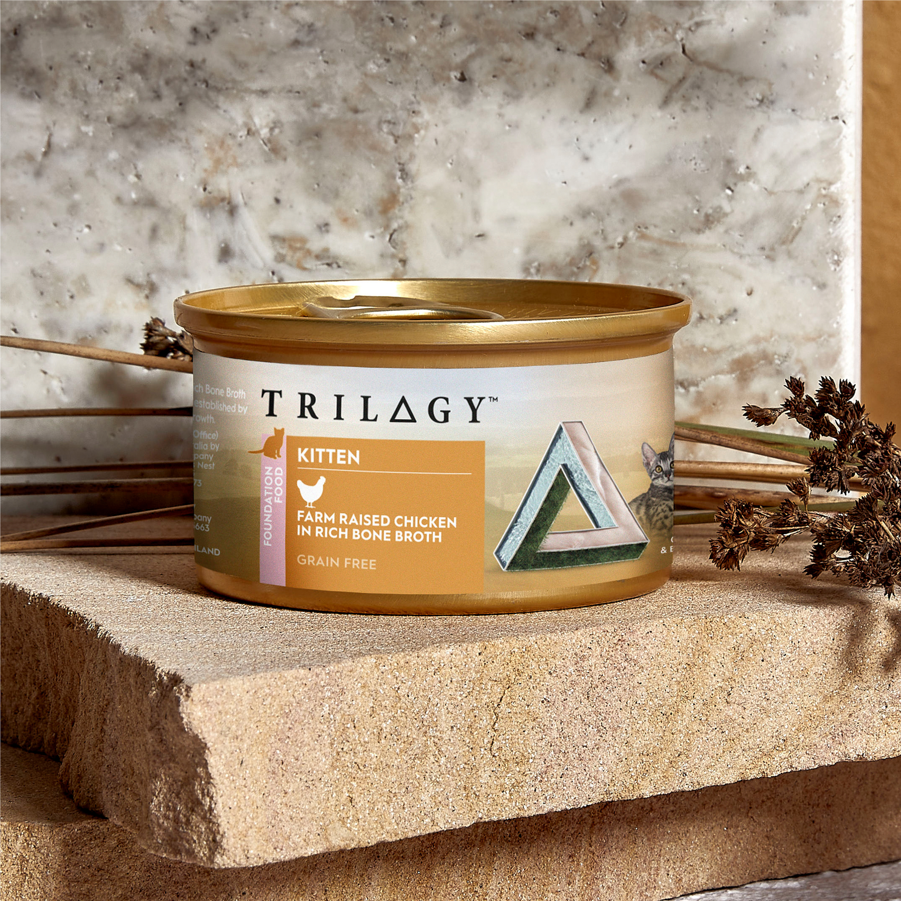 Trilogy™ Kitten Farm Raised Chicken in Bone Broth Wet Food