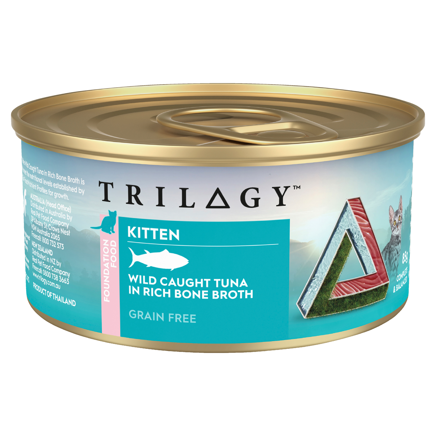 Trilogy™ Kitten Wild Caught Tuna in Bone Broth Wet Food