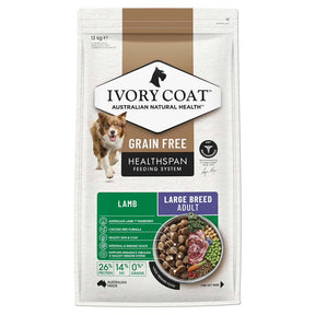 Ivory Coat™ Grain Free Large Breed Adult Dog Lamb Dry Food