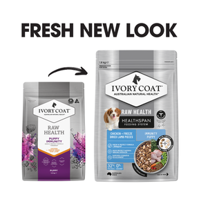 Ivory Coat™ Raw Health Puppy Immunity Dry Food