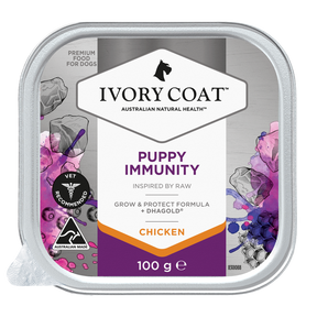 Ivory Coat Puppy Immunity Formula Wet Dog Food (9 x 100g)
