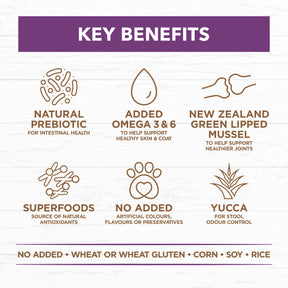 Grain Free Mature All Breeds Dry Dog Food Turkey