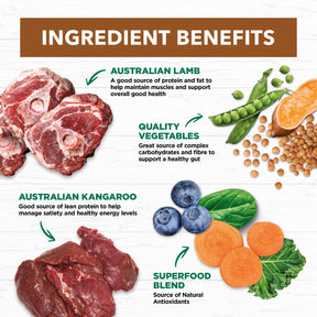 Grain Free Adult Wet Dog Food Lamb & Kangaroo Stew