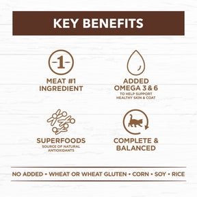 Grain Free Adult Wet Cat Food Chicken & Kangaroo in Gravy