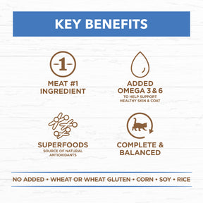 Grain Free Adult Wet Cat Food Chicken & Ocean Fish in Jelly