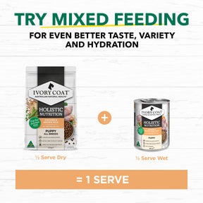Holistic Nutrition Puppy Wet Dog Food Chicken & Brown Rice Loaf